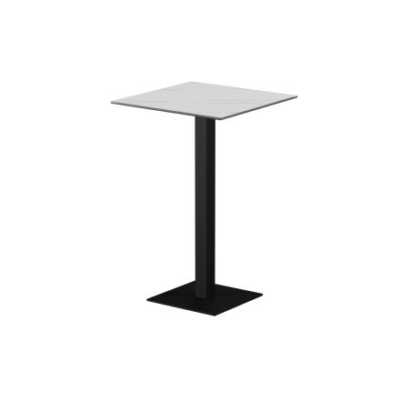 Beer Garden Table ALFA Bar black sintered stone tabletop