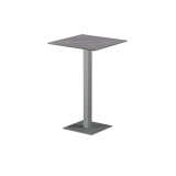 Beer Garden Table ALFA Bar grey sintered stone tabletop