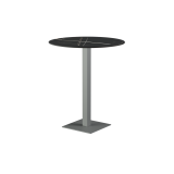 Beer Garden Table ALFA Bar grey sintered stone tabletop