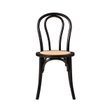 Wooden wedding chair MONET WOOD RT black