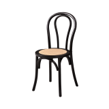 Wooden wedding chair MONET WOOD RT black
