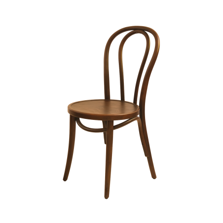 Wooden Restaurant Chair MONET 18 Walnut