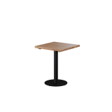 Oak-top table ALFA R Black