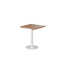 Oak-top table ALFA R White
