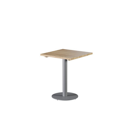 Wooden Top Table ALFA R Grey