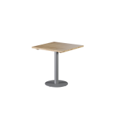 Wooden Top Table ALFA R Grey