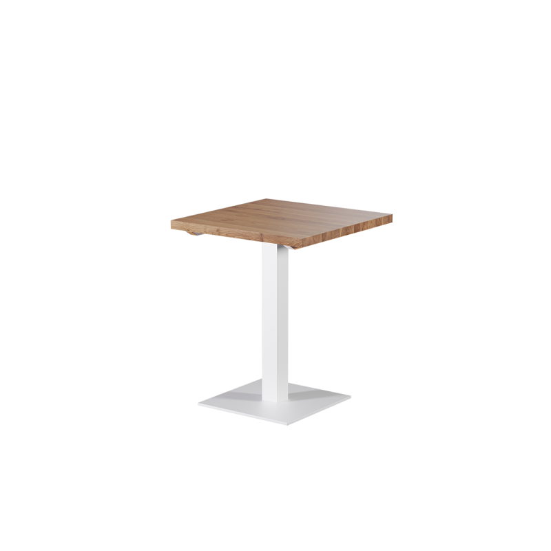 Oak-top table ALFA S White