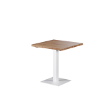 Oak-top table ALFA S White