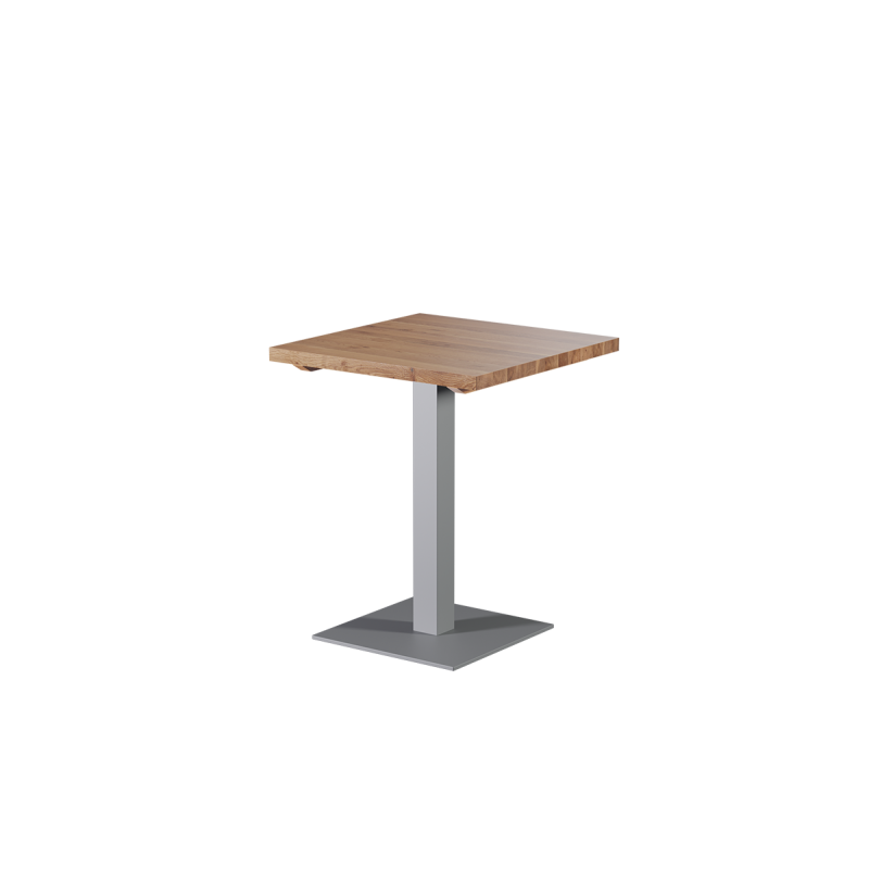 Oak-top table ALFA S Grey
