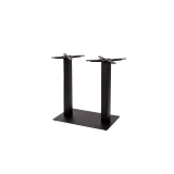 Oak-top table ALFA DUO Black