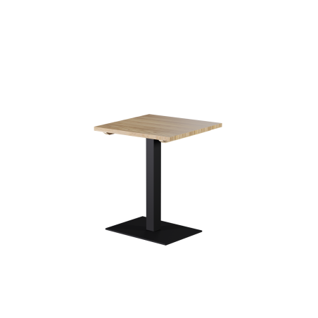 Wooden Top Table ALFA 40x55 Black