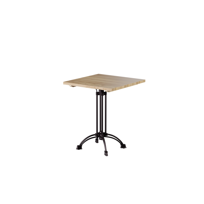 Wooden Top Table RUSTICAL