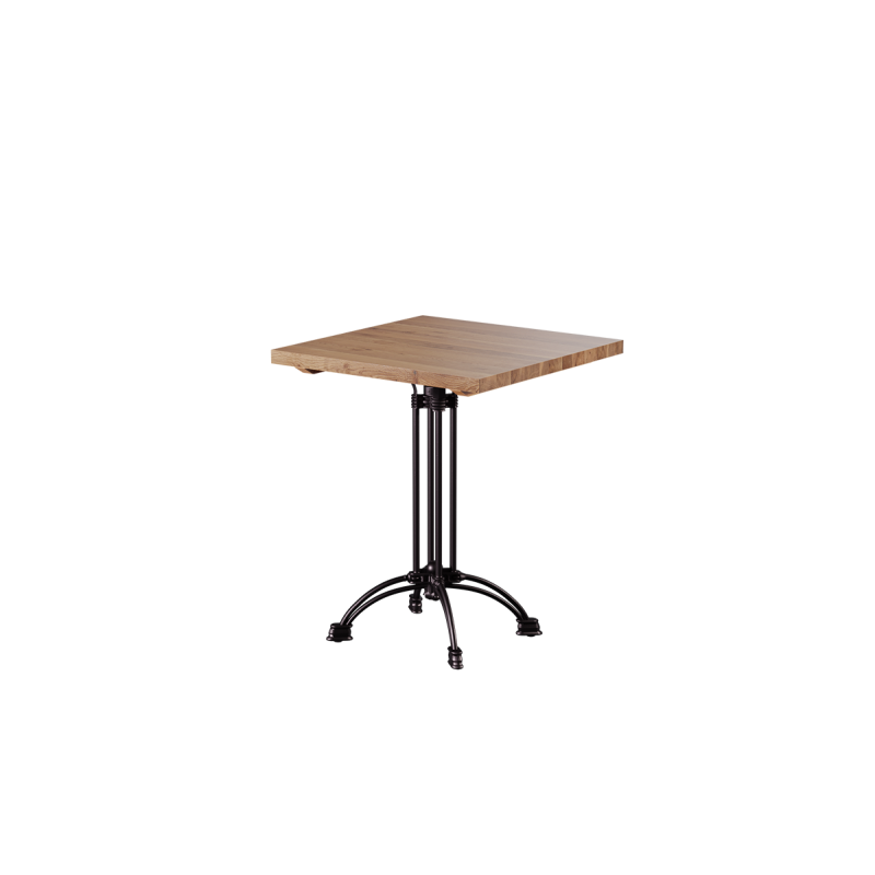 Oak-top table RUSTICAL