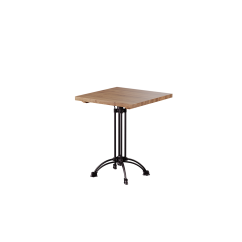 Oak-top table RUSTICAL