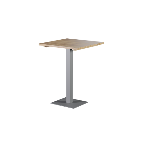 Wooden Top Table ALFA BAR grey