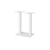 Oak-top table ALFA BAR DUO white