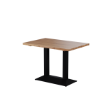 Oak-top table GIZA DUO