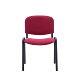 Conference chair ISO 24H BL T0019 burgundy