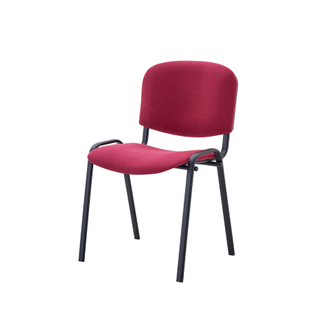 Conference chair ISO 24H BL T0019 burgundy