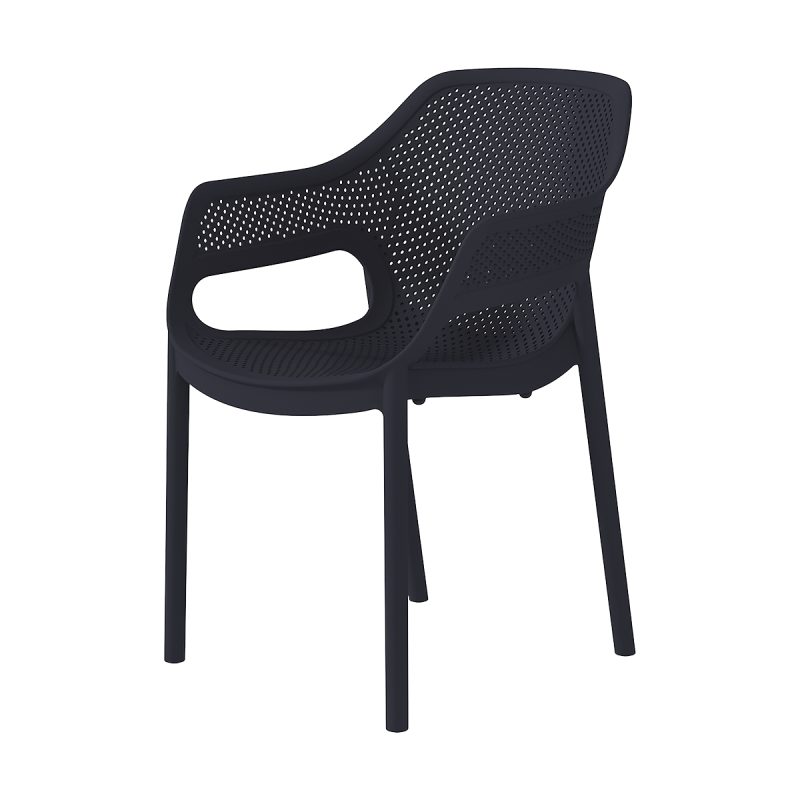 Beer Garden Chair AERO Black