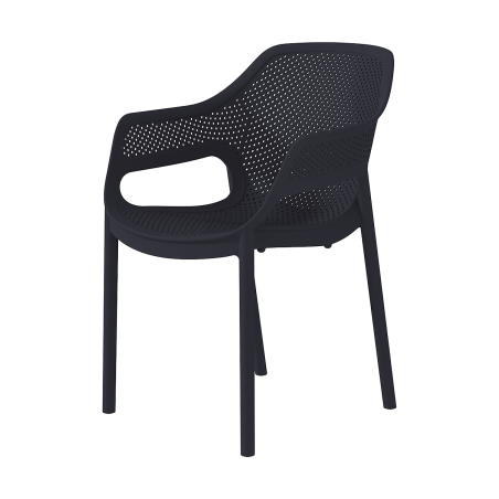 Beer Garden Chair AERO Black