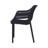 Beer Garden Chair AERO Black