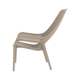 Beer garden chair AERO LUNGO Beige