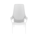 Beer Garden Chair AERO LUNGO White