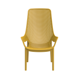 Beer Garden Chair AERO LUNGO Mustard Yellow