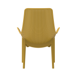 Beer Garden Chair AERO LUNGO Mustard Yellow