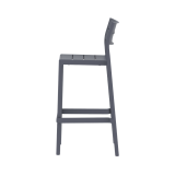 Beer Garden Chair CAPRI BAR Dark Grey