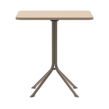 Beer Garden Table PRATO 70x70 Beige