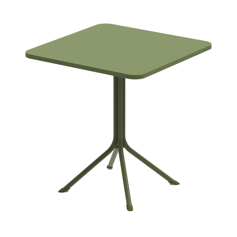 Beer Garden Table PRATO 70x70 Green