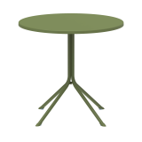 Beer Garden Table PRATO R Green