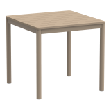 Beer Garden Table TERRAZZA 80x80 Beige