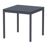 Beer Garden Table TERRAZZA 80x80 Dark Grey