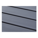 Beer Garden Table TERRAZZA 80x80 Dark Grey