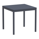 Beer Garden Table TERRAZZA 80x80 Dark Grey