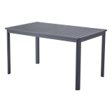 Beer Garden Table TERRAZZA 140x85 Dark Grey