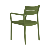Beer Garden Chair CAPRI ARM Green