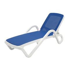 Sun lounger MARINA Blue