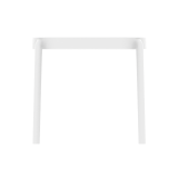 Beer Garden Table ARIA 46x45 White