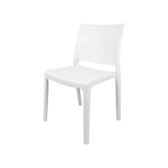 Beer Garden Chair VENTO White
