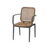 Technorattan Chair DIEGO Brown