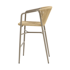 Technorattan Chair LUIGI BAR Beige