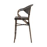 Technorattan Chair CAMILLO BAR Brown