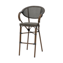 Technorattan Chair CAMILLO BAR Brown
