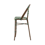 Technorattan Chair MATTEO BAR Green