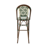 Technorattan Chair MATTEO BAR Green