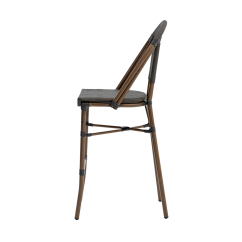 Technorattan Chair MATTEO BAR Brown